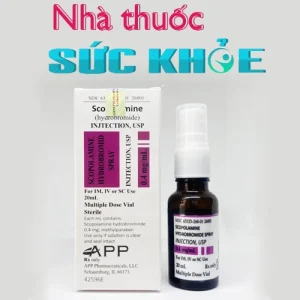 Thôi Miên Scopolanin 0.4mg Dạng Check QR Code Chính Hãng ( Dạng Xịt )