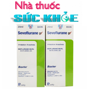 Gây Mê Chính Hãng Cực Mạnh Sevoflura 3X Chính Hãng ( Dạng Nước )